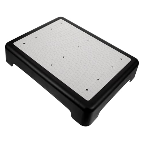 Healeved Portable Non- Step Stool for Elderly Stackable Footstool for Use for Bathroom Sleek Design Secure Anti- Material