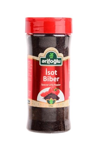 Arifoglu All Natural Urfa Biber Chile Flakes Isot 5.3 Oz ( 150 GR ) Pack of 2