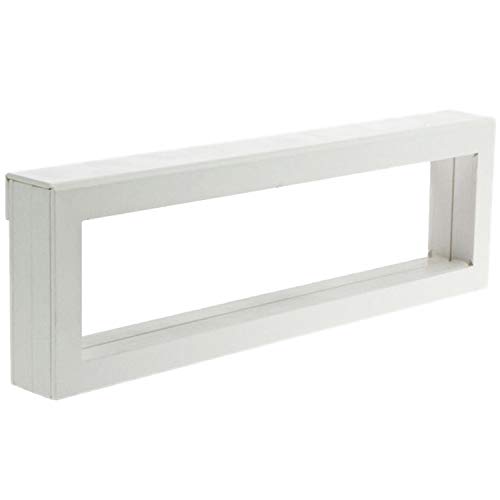 Flotante de marco (exterior 295 x 95 mm) Color Blanco (S 357)