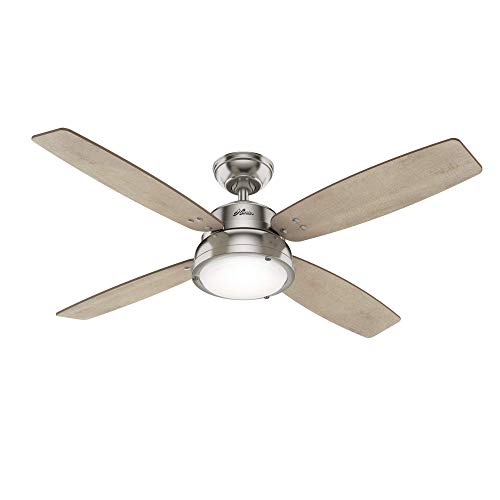 Hunter Fan Company 50388 Wingate Ceiling Fan, Brushed Nickel Finish Hunter Fan Company 50388 Wingate Ceiling Fan, Brushed Nickel Finish