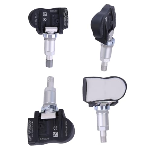 4PCS TPMS Reifendrucksensor Vorne Hinten 407004CB0B Kompatibel für QX50 II NV200 Ni*s-s*an X-Trail Re-*n-ault Meg*ane 4 1.3 1.6 TCe 140 RDKS Sensor Reifendruckkontrollsystem 407004CB0A, 407704CB1B