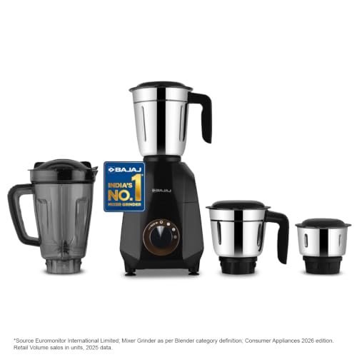 Bajaj Rex Dlx Ninja 4 Jar 750W Mixer Grinder - Image 3
