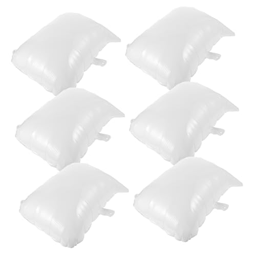 Toyvian 6piezas Globos Rectangulares Para Decoraciones De Fiestas Graduaciones y Cumpleaños Globos Personalizables Para Celebraciones