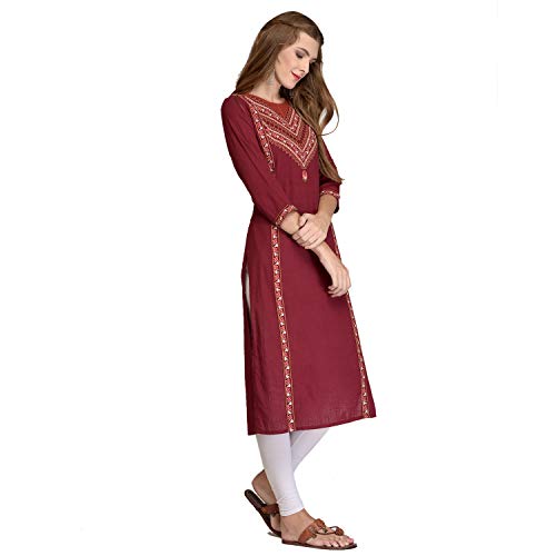 Image of Rapsodia Women's Cotton Regular Kurta