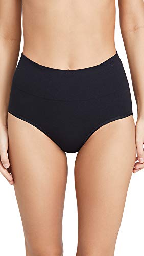 Yummie Women's Livi Comfortably Curved Shaping Briefs, Black, Large-X-Large US