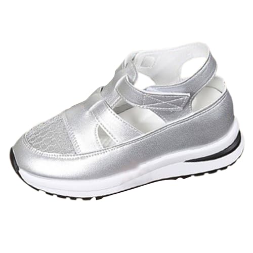 HOOUDO Sandalias De Mujer Verano Anchos Zapatillas Barefoot Transpirables Senderismo Antideslizantes Zapatillas Casa Barefoot Ajustable Zapatos Minimalistas Sandalias Trekking