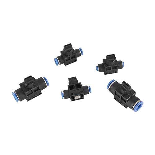 Vanne d'arrêt d'eau 10mm connecteur jardin t régulateur de débit - 7