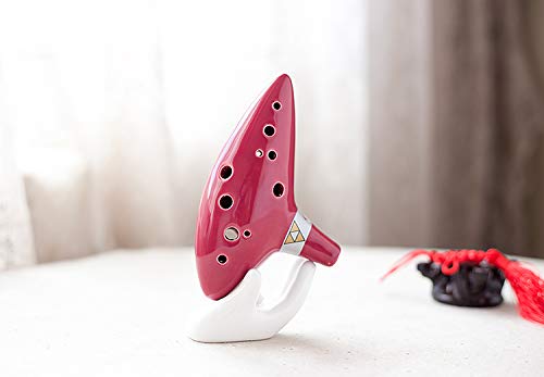 Lfn 5 Colors 12 Holes Kiln-Fired Ceramic Alto C Legend Of Zelda Zelda Ocarina Flute Of Time Ceramic thumb #6