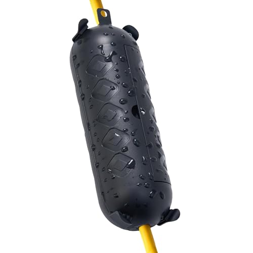 YOJOE Outdoor Extension Cord Cover Waterproof, Black Cord Protector Connector Electrical Safety Box to Protect String Lights Outdoor Plug, Outlet, Christmas Decorations Lights