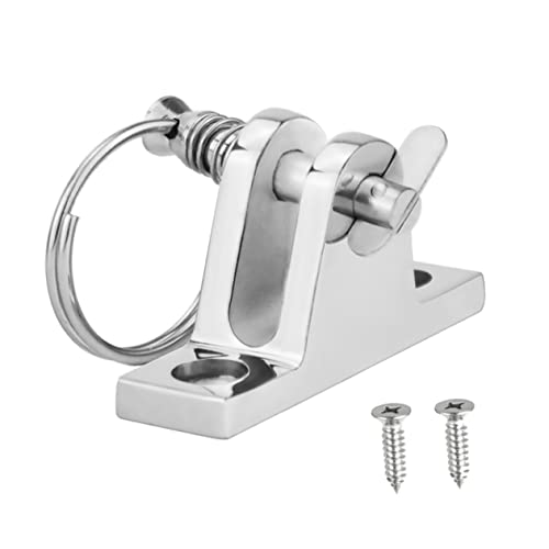 ibasenice Accesorio para Toldo De Bisagra De Acero Inoxidable Diseño Elegante Compatible Botes y Yates Resistente