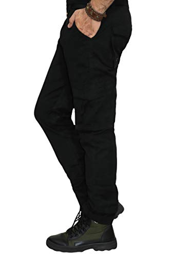 Image of Urban Legends Cargos for Men || Men's Cotton Regular Fit Cargo Joggers with 6 Pockets || Casual Pants || (UL-1R20SP)