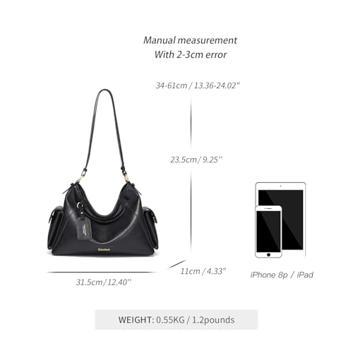 Cnoles Purse for Women Fashion Leather Crossbody Travel Shoulder Bag Ladies Purses and handbags3