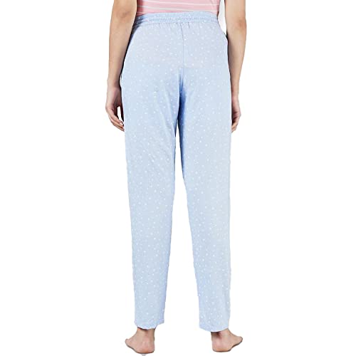 Image of INSENSE by Shoppers Stop Printed Rayon Full Length Womens Night Wear Pyjamas