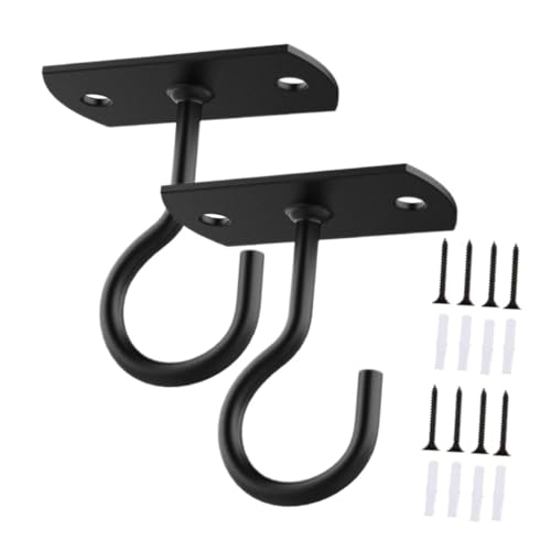 BESPORTBLE 2 Sets Wall Hook Plants S Hooks for Hanging Bird Feeder Outside Outdoors Planters Balcony Decorative Garden Shape Birdfeeder Heavy Duty Plant Hanger Holders Hangers