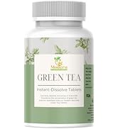 Modern Ayurvedic Center Green Tea Instant-Dissolve Tablets, 60 Count, 320mg, 5-Second Brew