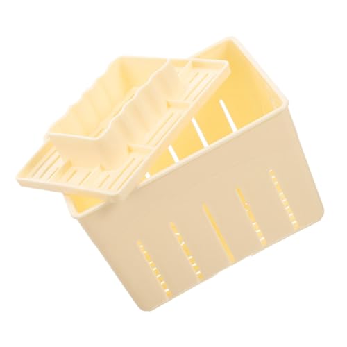 Cabilock 自家製豆腐メーカー 豆腐プレス型 厚手製 押し板付き 豆腐水切り器