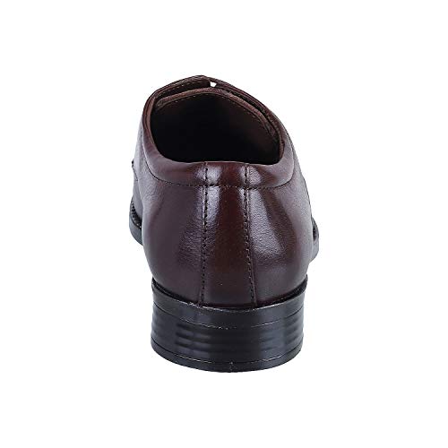 Image of Metro Men Leather Flat Shoes (19-5537)