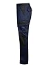 Velilla 103020B; Pantaloni Bicolore Multitasche; Colore Blu Navy e Nero; Taglie Europee 42; Taglie Italiane 46