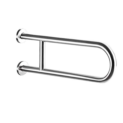 RHRYTCH Rieles de agarre, barra de agarre para inodoro, barra de agarre de acero inoxidable de 24 pulgadas, asas de asistencia atornilladas resistentes para baño