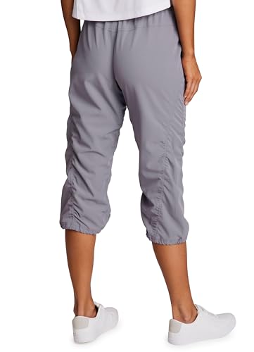 Image of RBX Active Capri Pants for Women Joggers Stretch Lightweight Women's Casual Pant Capri with Drawstring