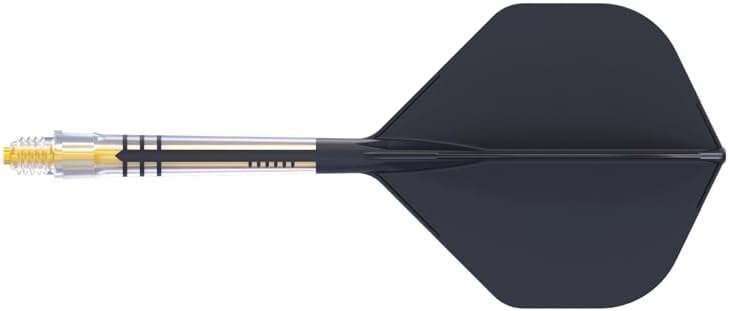 CUESOUL Eje de dardo integrado carbono ROST T19 y forma estándar grande del vuelo