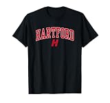 Hartford Hawks Arch Over Officially Licensed T-Shirt
