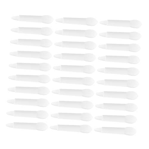 NIYANGLE 30pcs Silicone Lip Brush Kit Reusable Lip Mask Applicator Ideal for Lipstick Gloss Eye Shadow