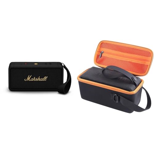 Image of Marshall Middleton Portable Bluetooth Speaker with 20+ Hours of Portable Playtime, 360 Sound, Dust