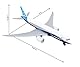 herpa Aviation Single Airplane Boeing 787 Kleiner Maßstab, Flugzeug Modell, Spielzeug Miniaturmodell aus Metal und Kunststoff - für Kinder ab 3 Jahren!