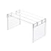 Valink Étagères empilables pour placards, solutions de rangement pour placards de cuisine, étagères de rangement empilables et extensibles transparentes pour réfrigérateur