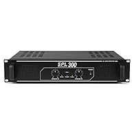 Experience professional-grade stereo sound at home or on stage with the Skytec SPL-300 amplifier, delivering an impressive 2x150W power output for rich, immersive audio from your speakers. With Class D amplifier technology, this power amplifier ensur...