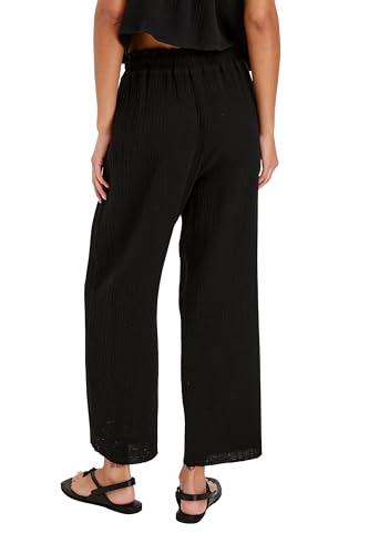 CROP PANTS - LEON, BLACK BY RAILS2