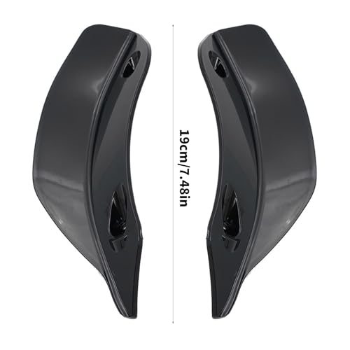 Déflecteurs d'air moto FLTRX 2016-2020 en polycarbonate robuste - 3
