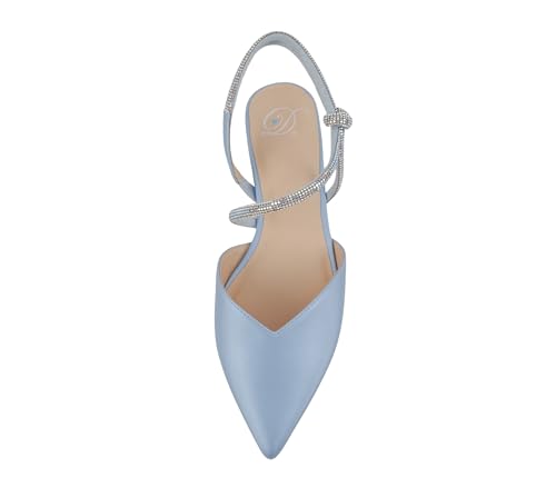 Image of Delicious Victoria ~ Women Pointed Toe Slingback Flat Bridal Dress Pumps