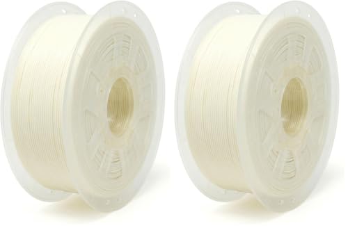 Image of Gizmo Dorks 3D Printer Filament 1.75mm HIPS, Fits Most FDM 3D Printers, 1kg Spool (2.2lb), White (Pack of 2)