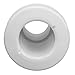 Thru Hull Fitting Marine Through Hull Fitting Connector Drain Scupper 2in White ABS Plastic Hose Coupler Drain Outlet Boat Accessory