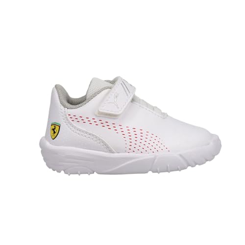 PUMA Toddler Boys Scuderia Ferrari Drift Cat Decima Slip On Sneakers Shoes Casual - White