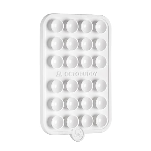 Image of OCTOBUDDY Magnet - Dual Magnetic & Suction Phone Mount - White