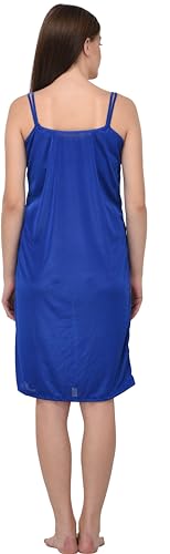 Image of You Forever Women Sexy Satin Striped Solid Above Knee Length Nighty, Loungewear, Nightwear, Sleepwear, Home Wear Short Nighty for Women Pack of 2