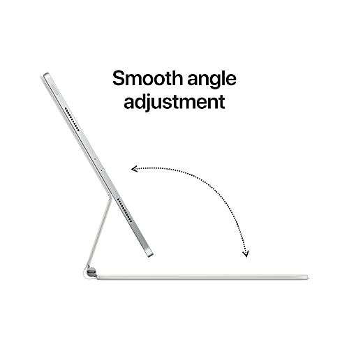 Apple Magic Keyboard (for iPad Pro 12.9-inch, 3-6 Gen, iPad Air 13-inch M2) (QWERTY English) White (Refurbished) - Afbeelding 5