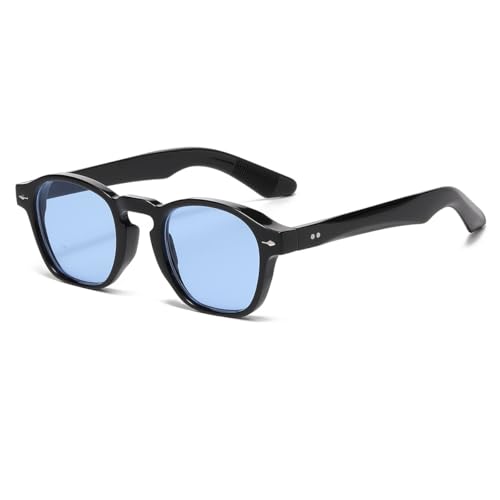 Image of Retro Round Sunglasses for Women Men 90s Fashion Simple Small Round Style Sun Glasses UV400 Protection Shades
