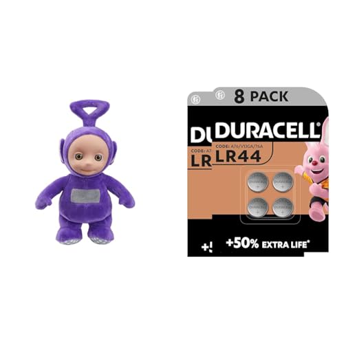 Jouet sonore Teletubbies pour l'éveil des enfants avec lot de piles alcalines LR44
