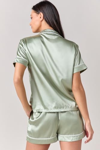 Womens Pajamas Set S-XXL Soft Pajama Sets Pjs Set with Silk Eye Mask2