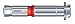 MKT Fastening - M14130301-127 mm Steel Wedge Anchor, 12 mm Anchor Dia, Zinc Plated, 25PK