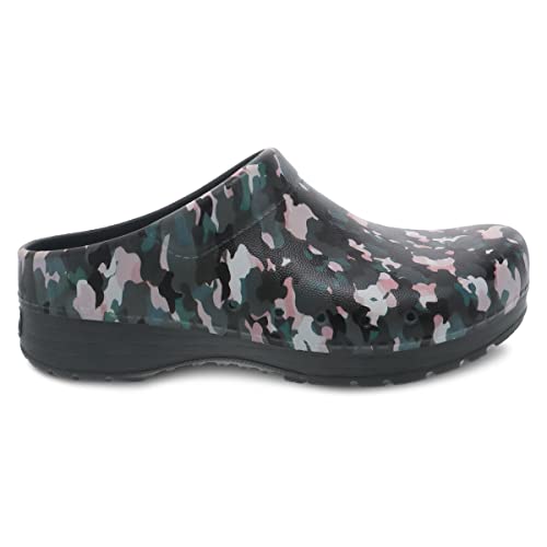 Image of Dansko Kane Slip-On Mule Clog for Women - Lightweight Cushioned Comfort and Removable EVA Footbed with Arch Support - Easy Clean Uppers