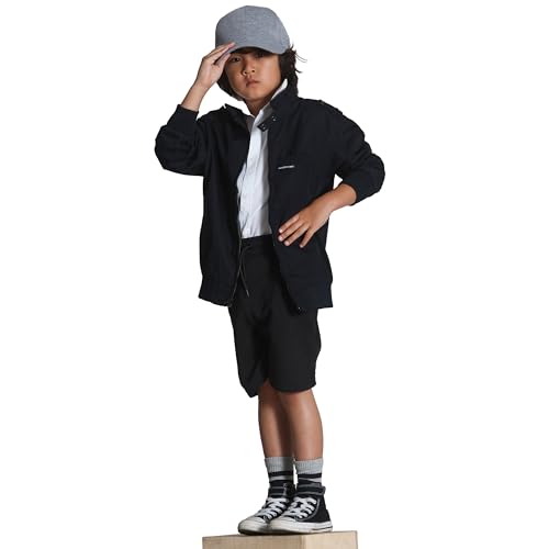 Members Only Kids Iconic Racer, Unisex Bomber Jacket4