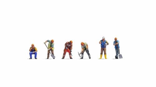 Noch Figurines Z Maître 3D avec Couleur, idéales pour Les scènes de Construction à l'échelle 1:220 (Z)