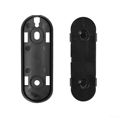 Reflector delantero para scooter eléctrico E2 Pro - Accesorio reflectante de seguridad con construcción ABS 12 x 8 x 3 cm gris (1 paquete)