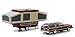 Greenlight 1/64 Hitch & Tow Series 16-1981 Ford LTD Country Squire and Pop-Up Camper Trailer Diecast Model Car 32160C