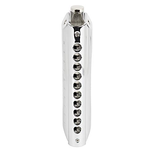 Cascha Harmonica chromatique 10-40 avec étui souple et chiffon de nettoyage – 10 trous – 40 tons - Les Beatles, Paul McCartney, John Lennon, RIngo Starr, George Harrison Cascha Harmonica chromatique 10-40 avec étui souple et chiffon de nettoyage - 10 trous - 40 tons – Image 5
